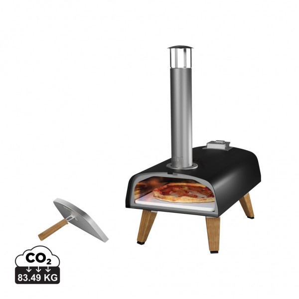 BOSKA Pizza Ofen Pro Pellet, schwarz
