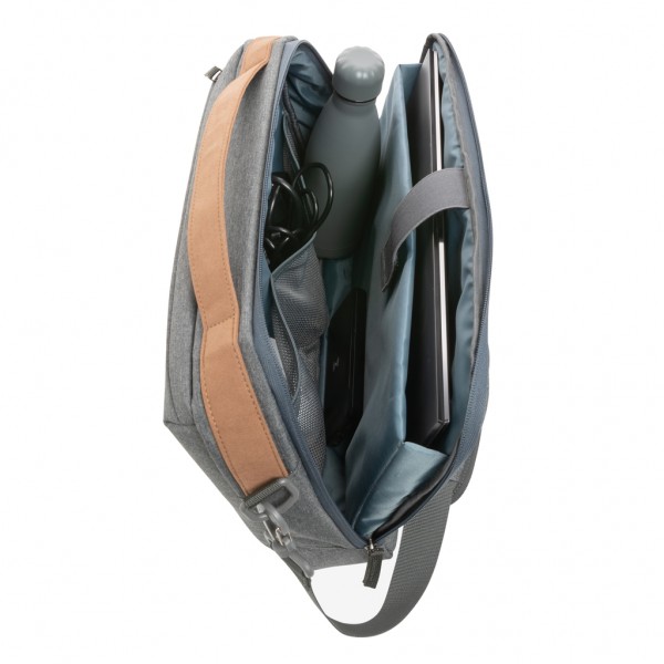 Impact AWARE™ 300D Two-Tone Deluxe 15.6` Laptop-Tasche, grau