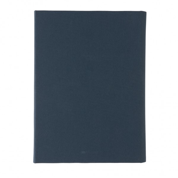 Impact Aware™ A5 Notebook mit Magnetverschluss, navy blau