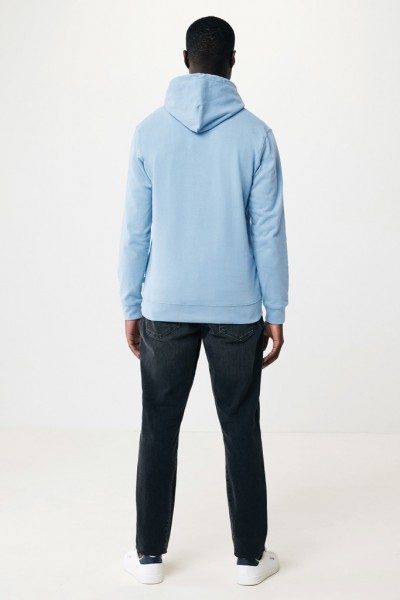 IQONIQ Jasper Hoodie aus recycelter Baumwolle, sky blue XL