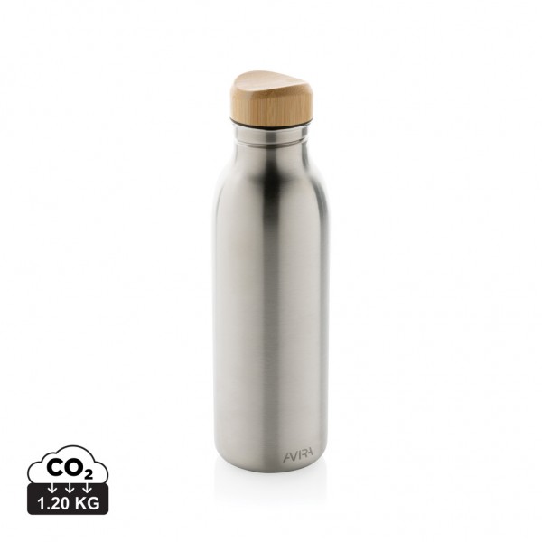 Avira Alcor 600ml Wasserflasche aus RCS rec. Stainless-Steel, silber