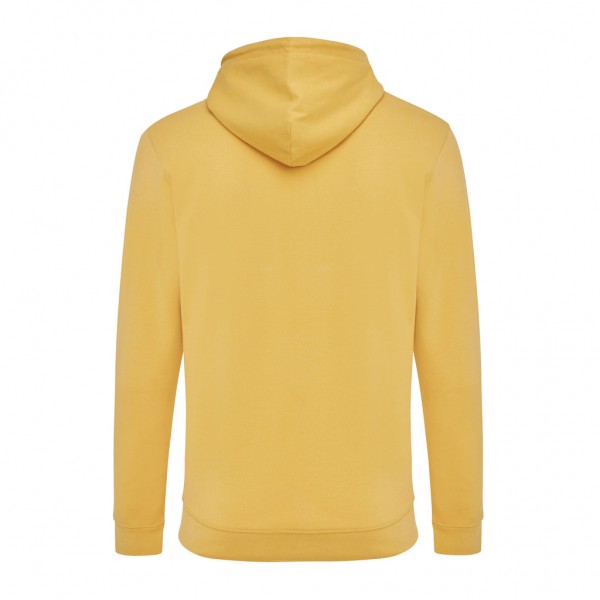 IQONIQ Jasper Hoodie aus recycelter Baumwolle, ochre yellow L