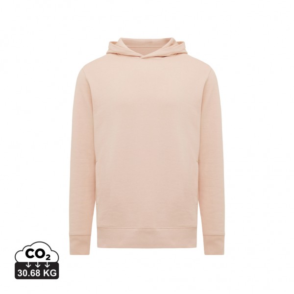 IQONIQ Yengo Hoodie mit Seitentaschen aus rec. Baumwolle, peach nectar XL