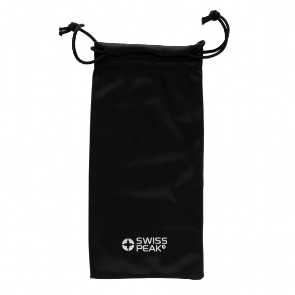 Swiss Peak polarisierte Sonnenbrille aus RCS Kunststoff, schwarz