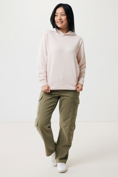 IQONIQ Yengo Hoodie mit Seitentaschen aus rec. Baumwolle, cloud pink XL