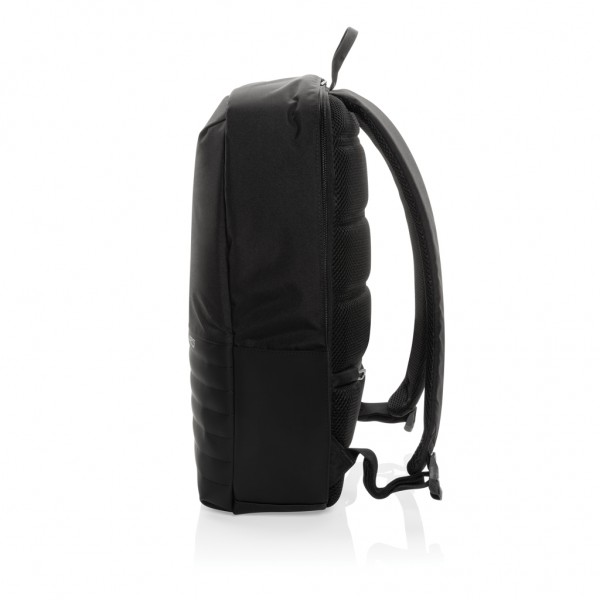 Swiss Peak AWARE™ Anti-Theft-RFID 15.6`-Laptop-Rucksack, schwarz