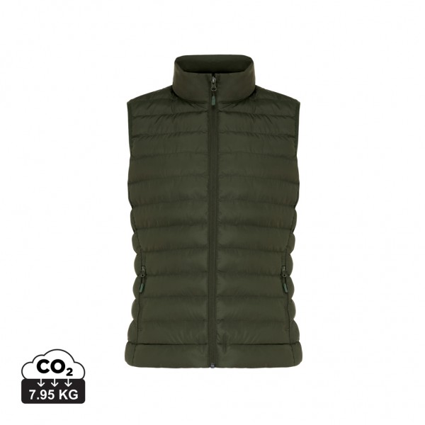 IQONIQ Meru Damen Bodywarmer aus recyceltem Polyester, khaki S