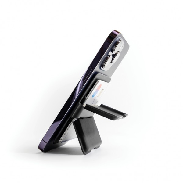 C-Secure MagSafe Phone-Wallet, schwarz