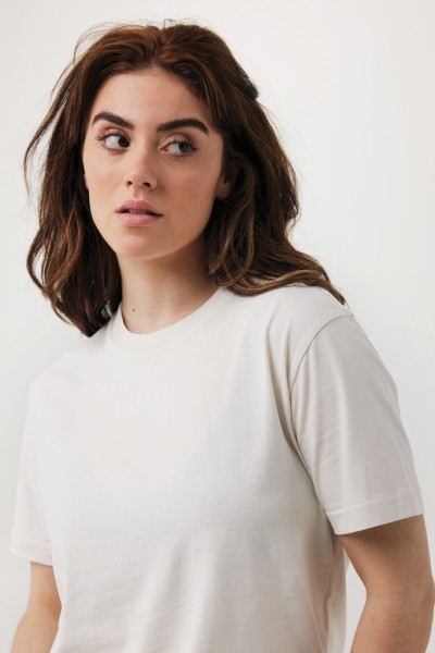 IQONIQ Teide T-Shirt aus recycelter Baumwolle, ivory white XXXL