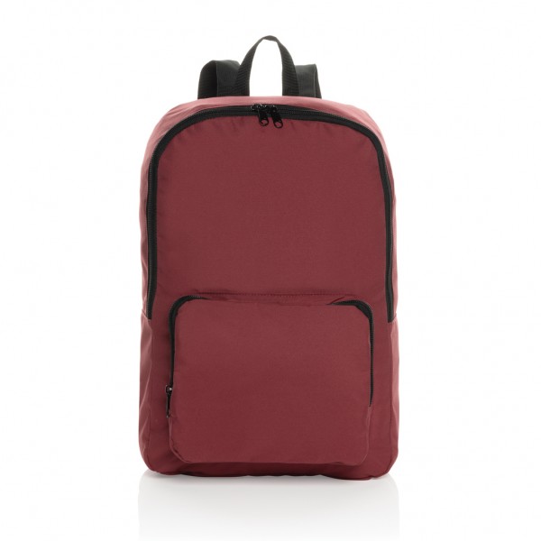 Dillon AWARE™ RPET faltbarer klassischer Rucksack, rot