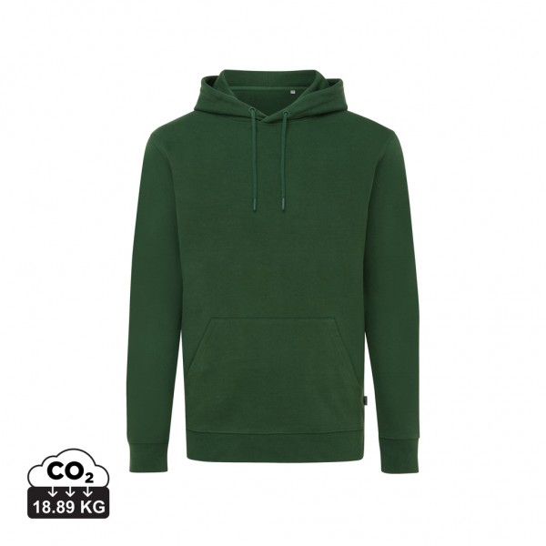IQONIQ Jasper Hoodie aus recycelter Baumwolle, forest green XL