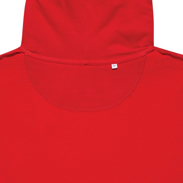 IQONIQ Jasper Hoodie aus recycelter Baumwolle, rot XXXL