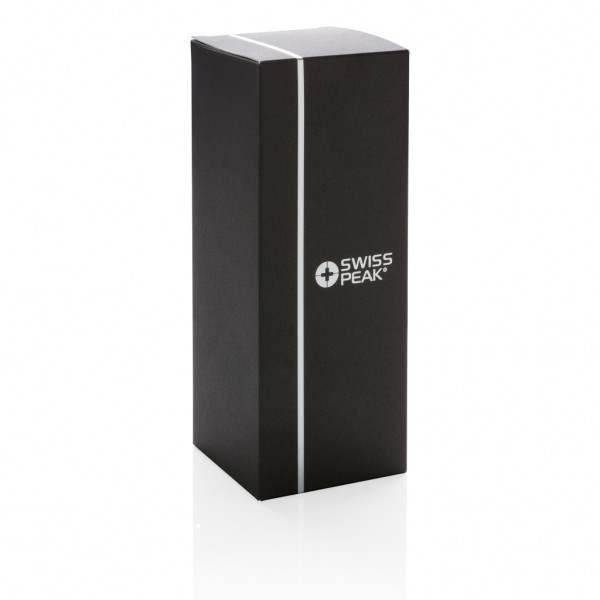 Swiss Peak Elite Kupfer Vakuum Becher, schwarz