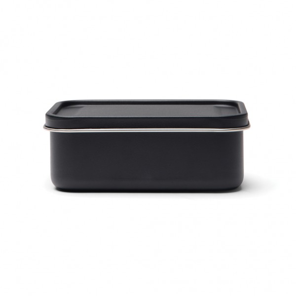 VINGA Parks Lunch-Box aus RCS Stainless-Steel, schwarz