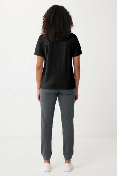 IQONIQ Tikal Sport Quick-Dry T-Shirt aus rec. Polyester, schwarz XXS