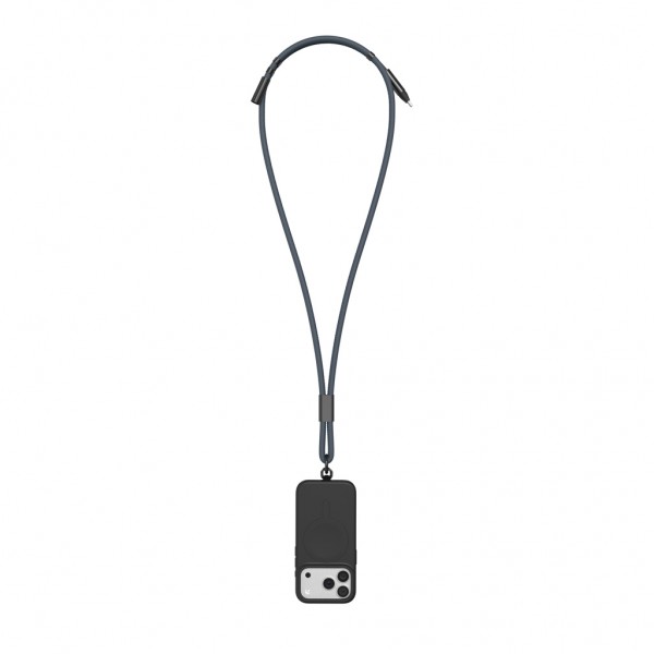 VINGA Baltimore RCS Ladekabel/Lanyard, navy blau
