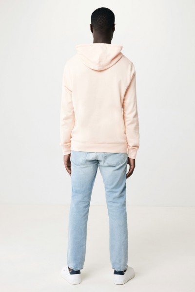 IQONIQ Rila Lightweight Hoodie aus recycelter Baumwolle, cloud pink XS