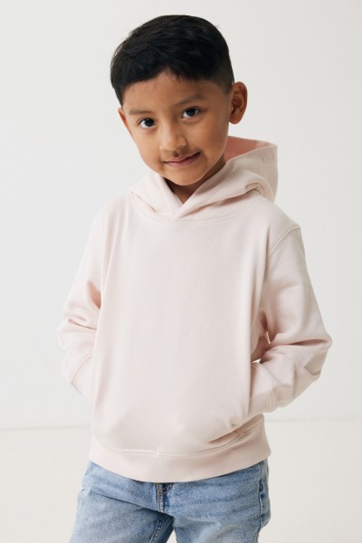 IQONIQ Yengo KidsHoodie mit Seitentaschen aus rec. Baumwolle, cloud pink 1314