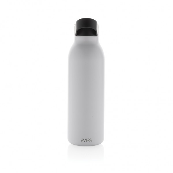 Avira Ara RCS Re-Steel Fliptop Wasserflasche 500ml, weiß