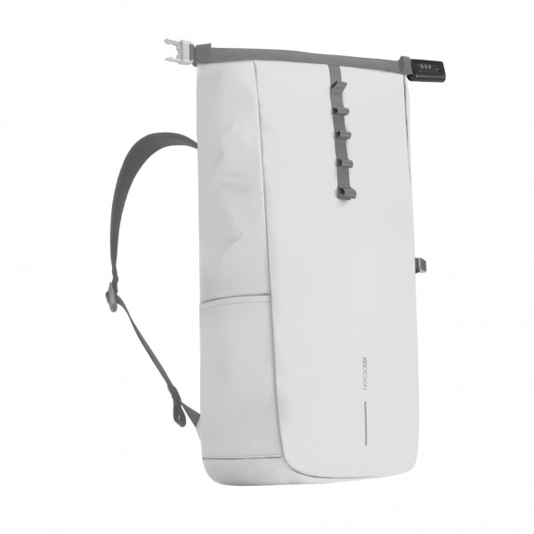 Urban wasserabweisender Anti-Diebstahl Rucksack, off white