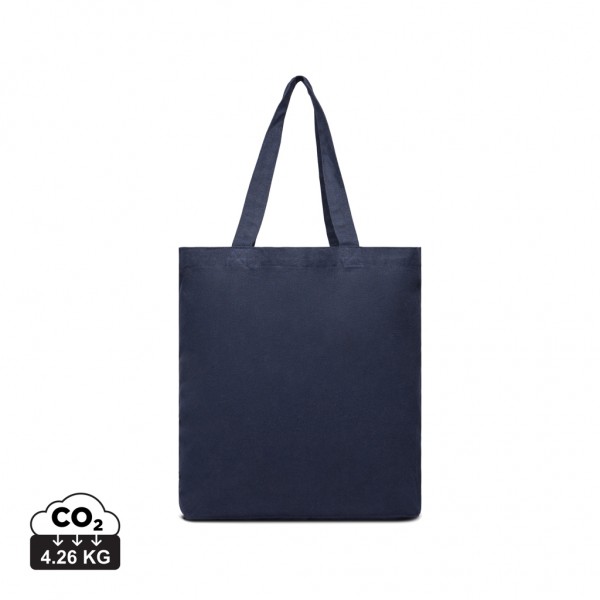 VINGA Hilo AWARE™ Tragetasche aus recyceltem Canvas, navy blau