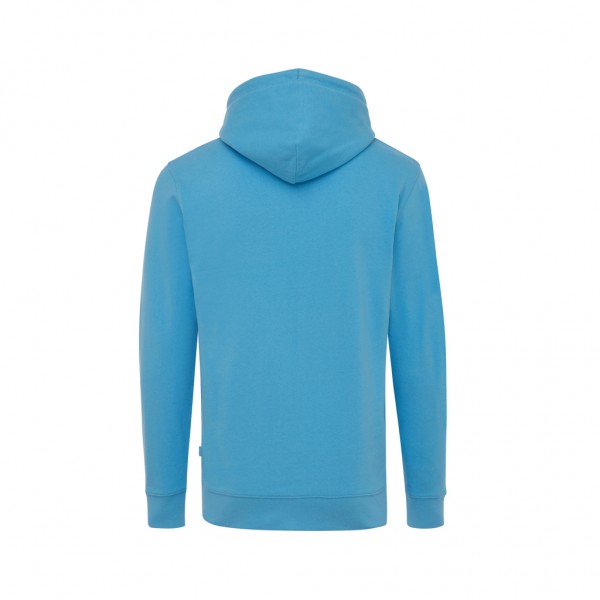 IQONIQ Jasper Hoodie aus recycelter Baumwolle, tranquil blue XXS