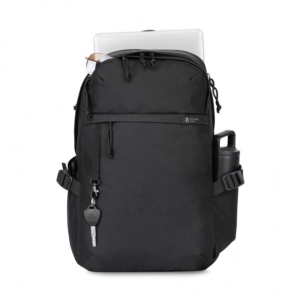 Renew AWARE™ rPET 15`` Laptop-Rucksack, schwarz