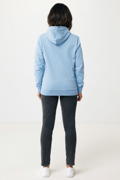 IQONIQ Jasper Hoodie aus recycelter Baumwolle, sky blue L