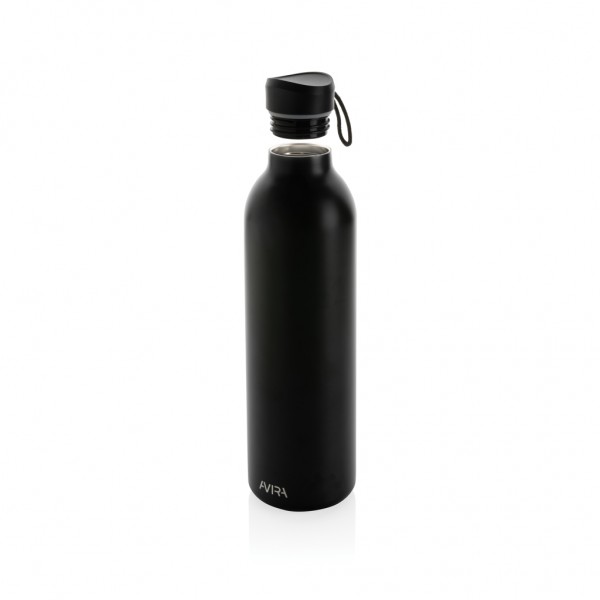 Avira Avior RCS recycelte Stainless-Steel Flasche 1L, schwarz
