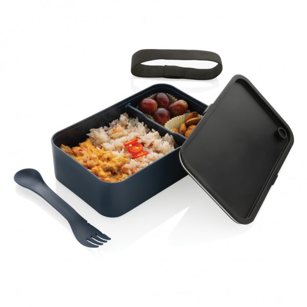 GRS RPP Lunchbox mit Göffel, navy blau