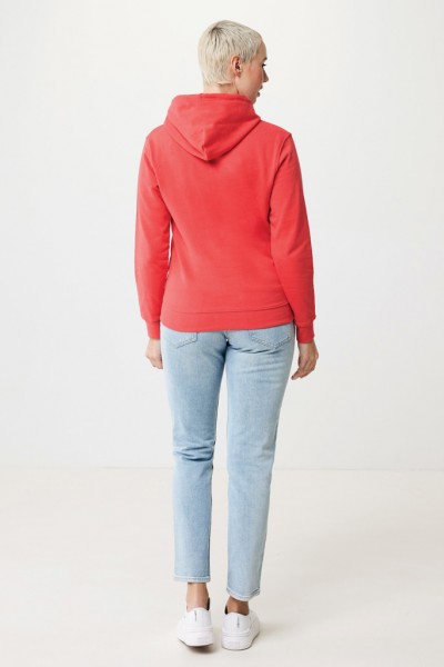 IQONIQ Jasper Hoodie aus recycelter Baumwolle, luscious red XL