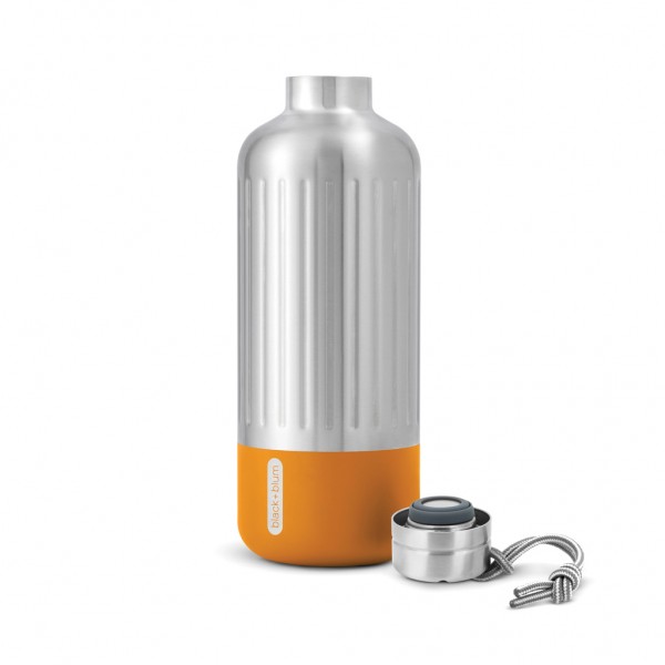 Black+Blum Explorer isolierte Wasserflasche groß, 850ml, orange