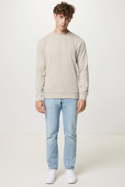 IQONIQ Zion Rundhals-Sweater aus recycelter Baumwolle, desert XS