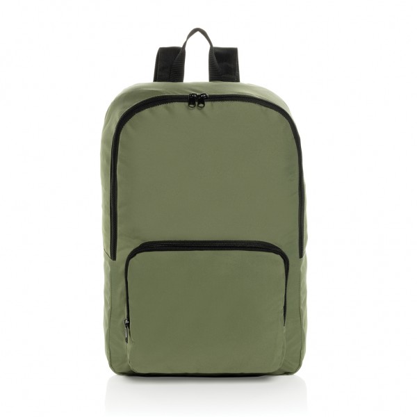 Dillon AWARE™ RPET faltbarer klassischer Rucksack, grün
