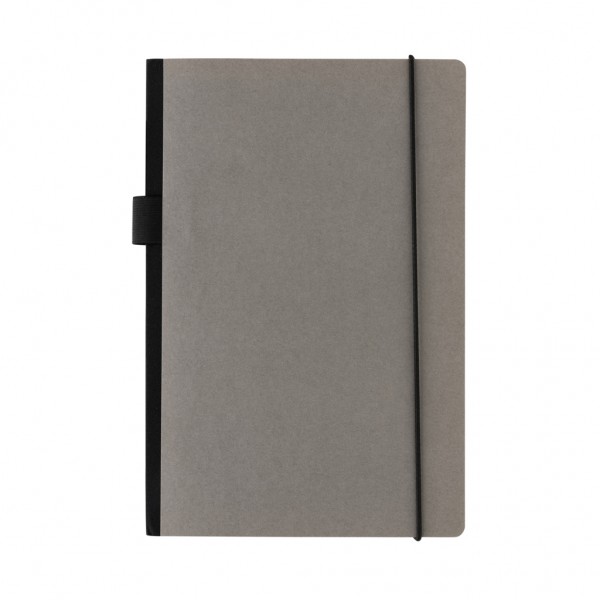 A5 Deluxe Hardcover Notizbuch, grau