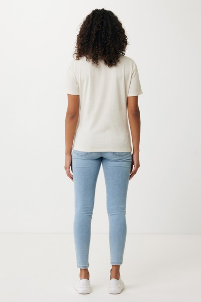 IQONIQ Yala Damen T-Shirt aus recycelter Baumwolle, natural raw M