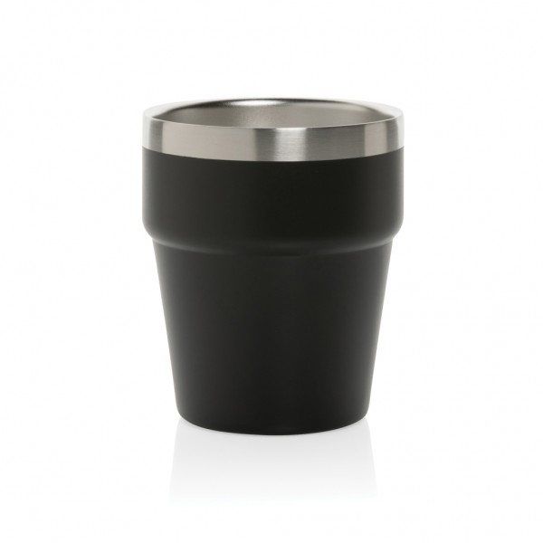 Clark Doppelwandige RCS Kaffeetasse 300ml, schwarz