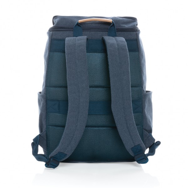Impact AWARE™ 16 oz. r recyceltem canvas 15` Laptop-Rucksack, blau