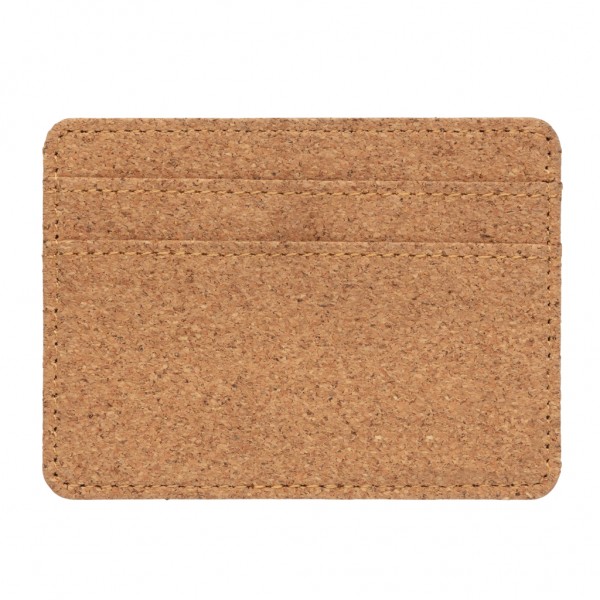 Kork RFID Slim-Wallet, braun