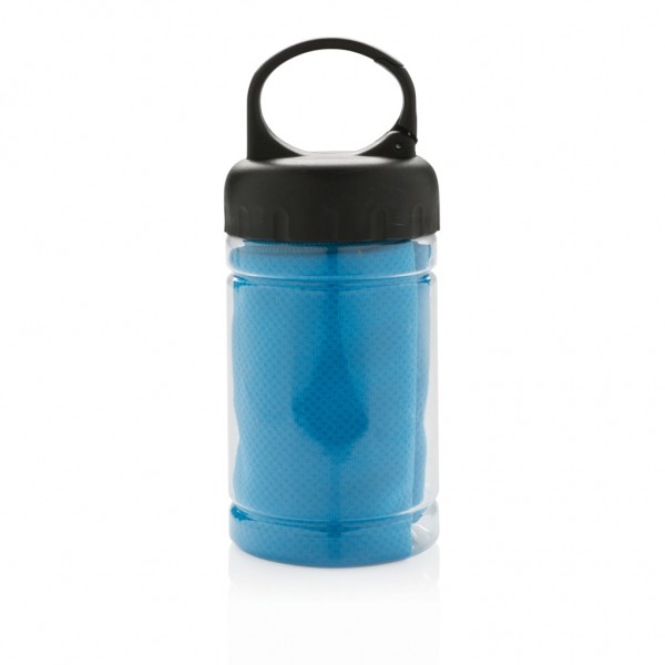 Kühlhandtuch, blau