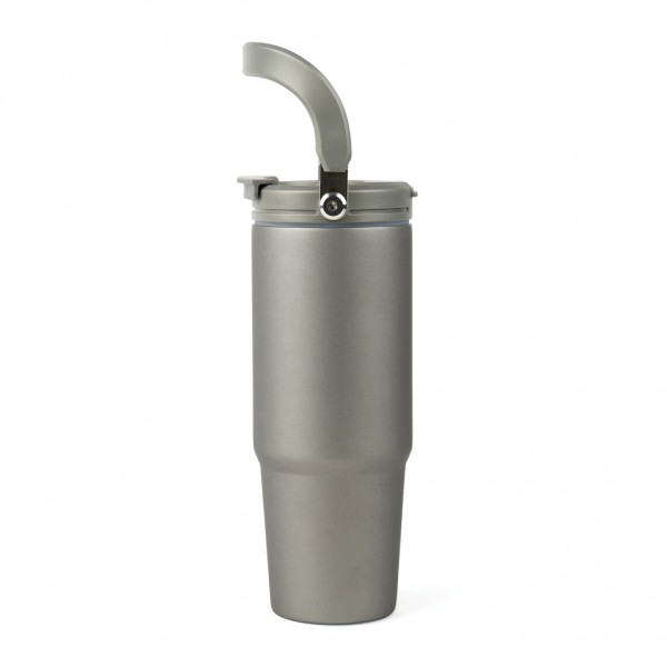 VINGA Eos Trek 880ml Flasche aus RCS rec. Stainless-Steel, grau