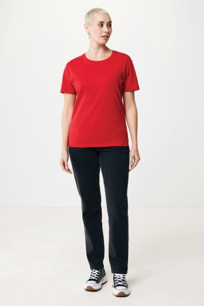 IQONIQ Yala Damen T-Shirt aus recycelter Baumwolle, rot XXS