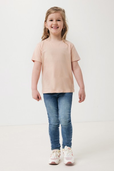 IQONIQ Koli Kids T-Shirt aus recycelter Baumwolle, peach nectar 78
