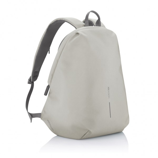 Bobby Soft, Anti-Diebstahl-Rucksack, grau