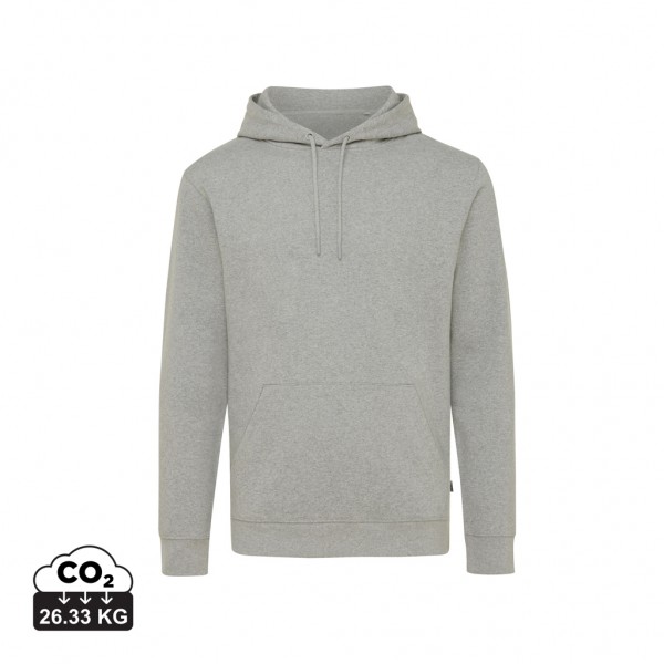 IQONIQ Torres ungefärbter Hoodie aus recycelter Baumwolle, heather grey S