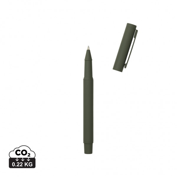 VINGA Baltimore Stift aus RCS recyceltem Stainless-Steel, grün