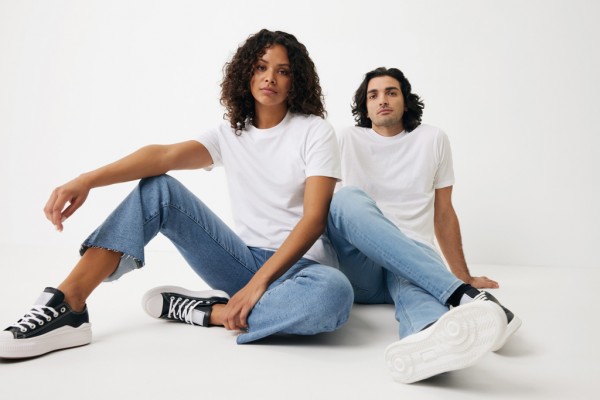 IQONIQ Sierra Lightweight T-Shirt aus recycelter Baumwolle, recycled white L