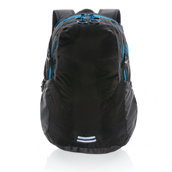 Explorer Ribstop mittlerer Wanderrucksack 26L PVC frei, schwarz