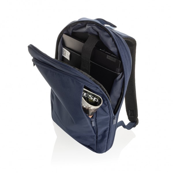 Flexpack Aware™ Expandable Slim RPET 15,6` Laptop-Rucksack, navy blau