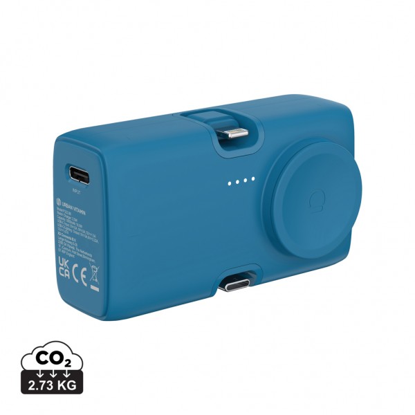 Urban Vitamin San Diego 20W PD RCS Powerbank & WatchCharger, blau